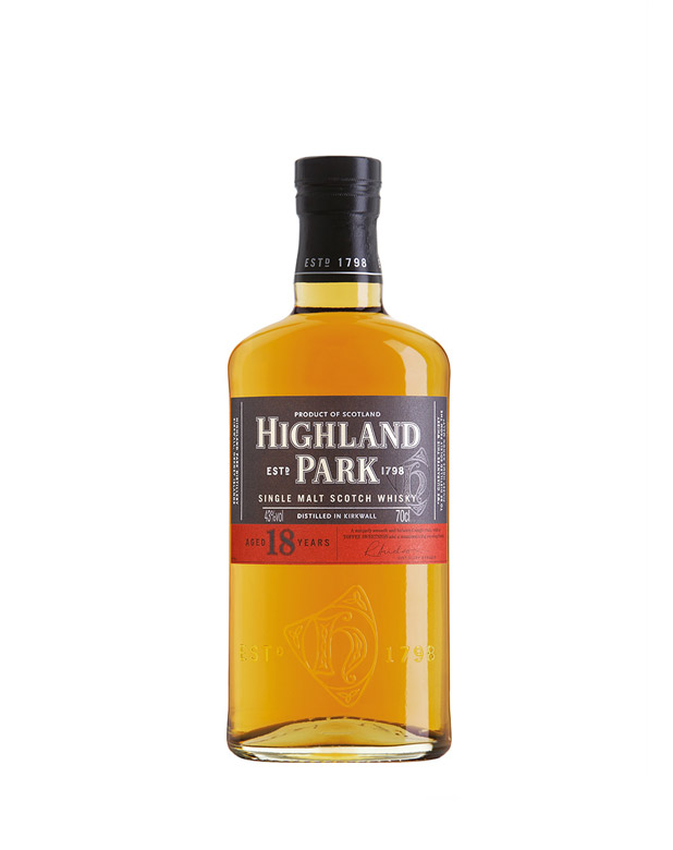 Scotch Whisky aged 18 years Highland Park - 