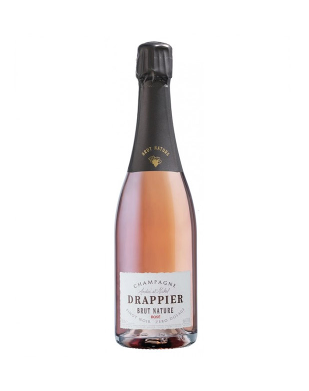 Champagne Brut Nature Rosé Drappier - 