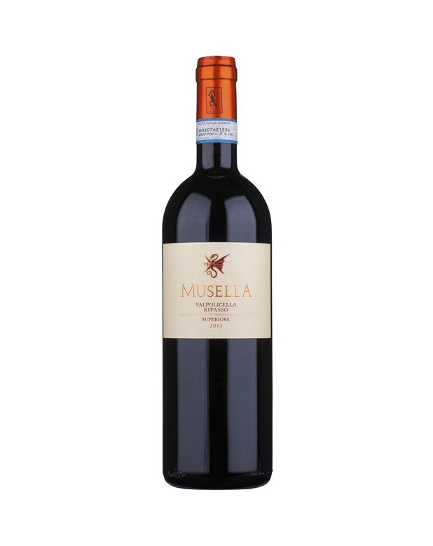 Valpolicella Rpasso Musella - Un Ripasso Musella DOC aggraziato, piacevole, con un elegante bouquet.