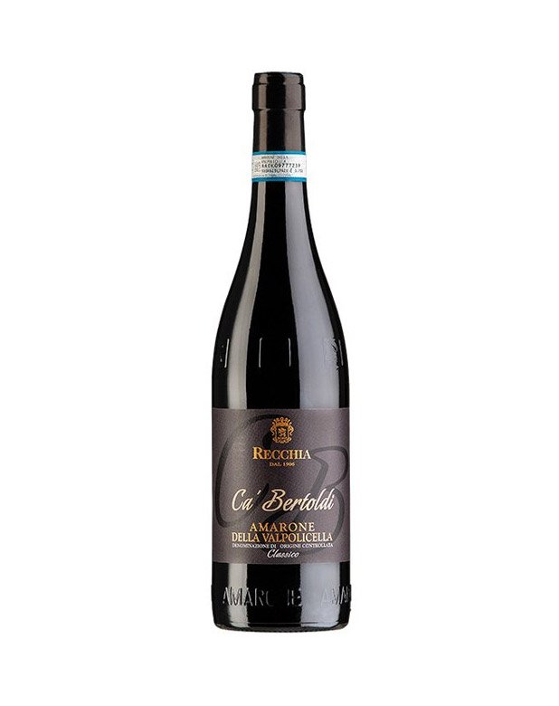 Amarone Cà Bertoldi Recchia - Un Amarone che rappresenta al meglio l'artigianalitÃ  e la ricerca dei fratelli Recchia, nel cuore della Valpolicella